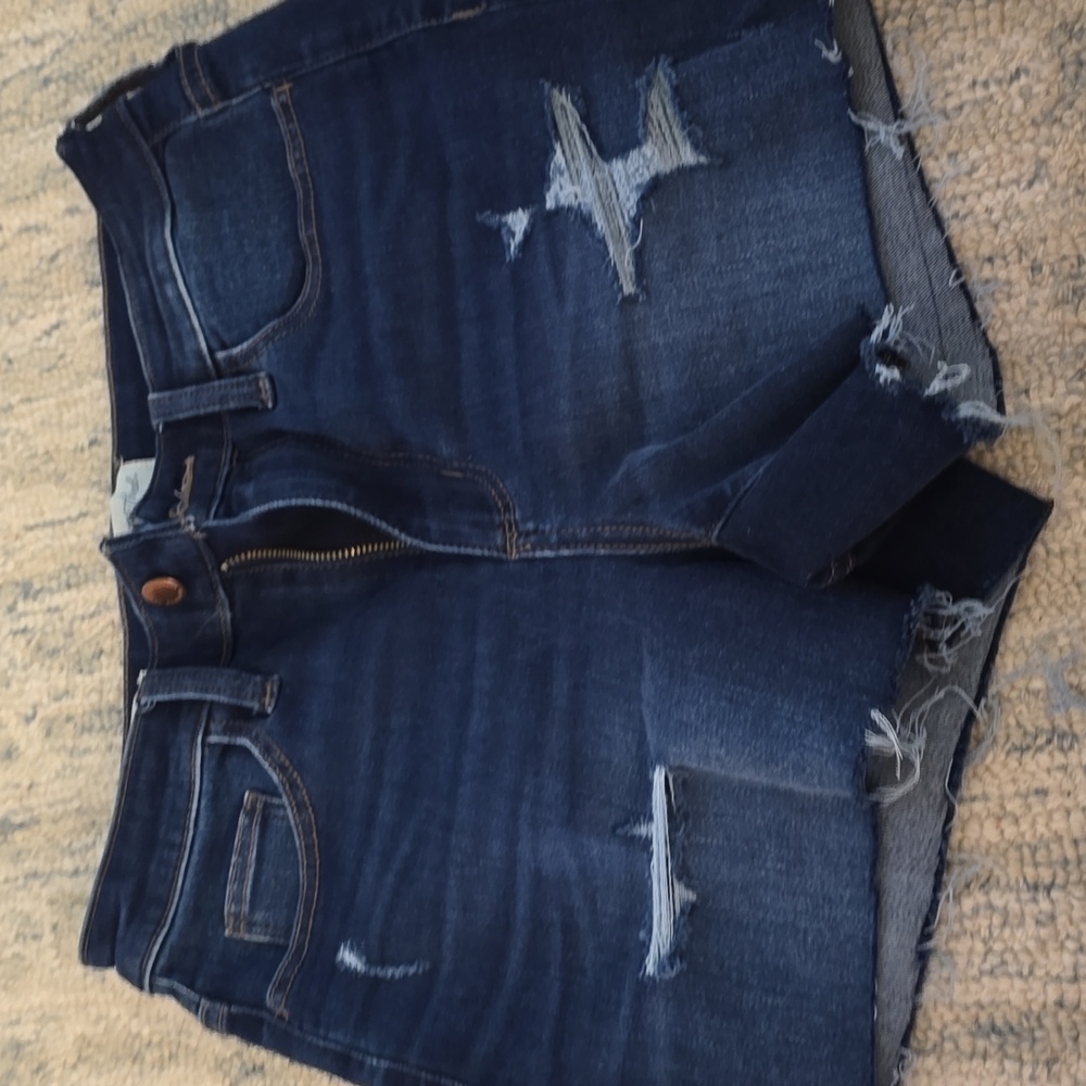 SALE!!! Universal Thread Dark Blue Distressed Denim Shorts